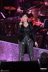 组图：陈洁仪性感亮相音乐会 赵增熹意外遭戏弄