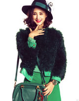 组图：张歆艺《芭莎》大片曝光 绚丽闪耀七彩圣诞