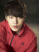 高清图：金宇彬代言写真动感有型帅气逼人