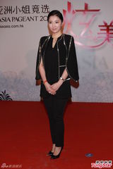 组图：亚洲小姐选拔深圳面试 选手身段招数各异