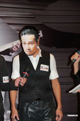 组图：林保怡黄德斌汤盈盈宣传《天与地》