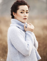 组图：刘一含复古时尚写真尽现东方优雅