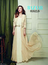 高清组图：全智贤拍时尚大片秀长腿 展女神气质