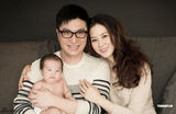 组图：徐子淇全家温馨合影 小家伙模样像李家诚