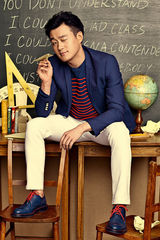 组图：佟大为玩校园复古风 致敬《合伙人》