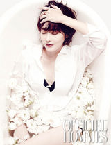 高清图：吴涟序裸上身拍写真 演绎浴缸湿身诱惑