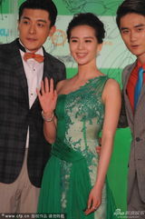 组图：刘诗诗裸肩绿裙亮相白玉兰红毯 青春活泼