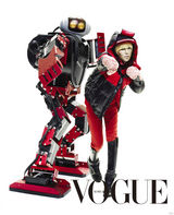 高清组图：SHINee珉豪与泰民拍写真 变身华丽机器人