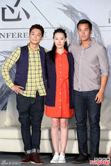 组图：梁洛施减肥复出拍新片 谈李泽楷显尴尬