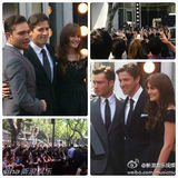 组图：《绯闻女孩》双星上海行 外籍男穿内裤追星