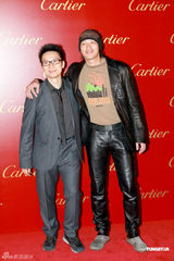 高清组图：刘嘉玲阮经天张智霖出席名店开幕派对