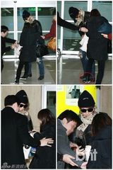 组图：RAIN帅气现身机场 杀出疯狂粉丝被踩脚