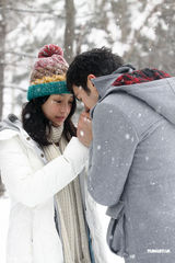 组图：《白色之恋》日本开拍 谢欣颖享受恋情暂不婚