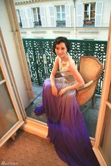 高清组图：陶红法国出席电影座谈会 《米香》获赞