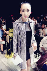 组图：阿筎那亮相纽约时装周 包臀短裙性感