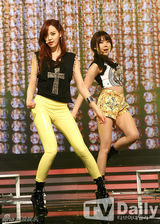 组图：SISTAR性感狂野MCD夺冠 鲁敏宇等表演