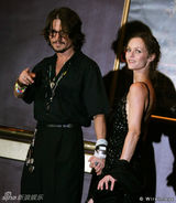 组图：约翰尼-德普与第七任女友凡妮莎(1998－2012)