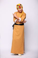 组图：大咖秀玩武侠 何炅饰令狐冲谢娜饰李逍遥