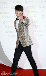 组图：韩星丁一宇亮相白玉兰奖红毯