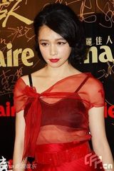 幻灯图：众星亮相时尚派对 妆容各异美艳PK