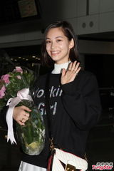 组图：日模水原希子访港 或与Angelababy吃饭