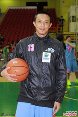 组图：方力申张继聪出席慈善篮球赛