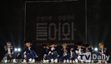 组图：韩国13人男团ToppDogg新专辑首唱会