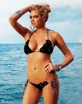 高清组图：超模凯特-阿普顿比基尼写真性感火辣