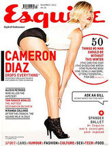 组图：卡梅隆-迪亚兹撕扯内衣大叉双腿