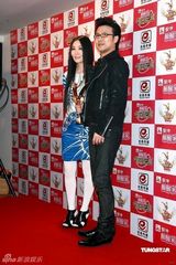 高清图：音乐风云榜群星璀璨 数十明星盛装出席