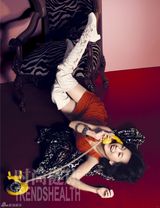 高清图：小S受访大谈人生哲学 是幸福就照单全收