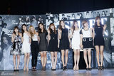 高清组图：少女时代等出席SM展示会开幕式