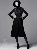 组图：凯特-阿普顿复古装扮名媛登杂志