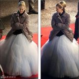 组图：《摩纳哥的格蕾丝》片场 基德曼白纱优雅