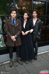 组图：陈柏霖投资发廊成股东 林志玲抱恙出席