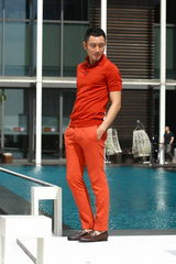 组图：李东学台湾拍时尚写真 演绎叛逆与精英