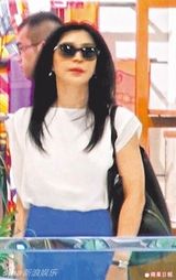 组图：46岁王祖贤秘密返港 容颜走样性感难觅