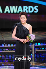组图：韩国演员高贤贞获2010SBS演技大奖