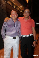 组图：曾志伟庆五十八岁生日 成龙等众好友出席