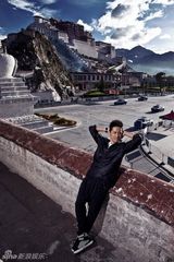 组图：黄征西藏写真曝光 勇于面对真实自我