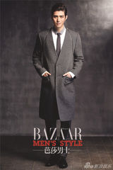 组图：陈学冬登《芭莎男士》 时代萌主温暖回归