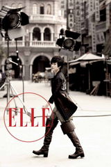 高清：《十月围城》三女星齐登ELLE封面