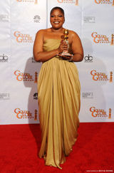 高清组图：摩尼克获最佳女配角 妮可-基德曼道贺