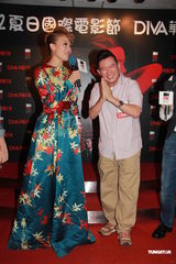 组图：容祖儿避谈刘浩龙 笑杜汶泽新片低俗