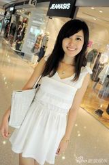 组图：张茆最新50张妩媚靓照 清纯白裙楚楚动人