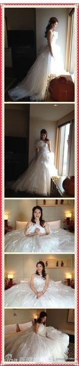 组图：林丹谢杏芳婚礼直击 新郎新娘甜蜜亲吻