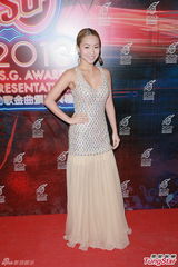 组图：容祖儿九夺劲歌金曲歌后 林峰获最受欢迎