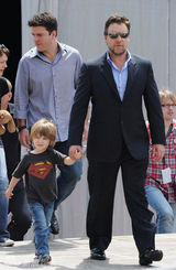 幻灯图集：父亲节的礼物 十大奥斯卡影帝的亲子瞬间