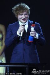 组图：全英音乐奖 艾德-希兰获英国最佳男歌手