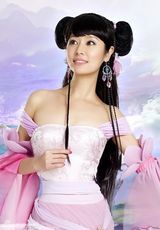 高清图：林心如代言照曝光 粉嫩容颜化身绝美精灵